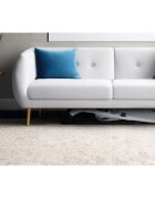 Nukido Balansoar 2in1 pentru bebelusi Baby Bouncer Gri deschis de la nastere si pana la 9kg pliabil centura de siguranta spatar reglabil husa detasabila si jucarii