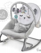 Nukido Balansoar multifunctional cu vibratii panda 3 jucarii 705100 Gri