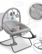 Nukido Balansoar multifunctional cu vibratii panda 3 jucarii 705100 Gri