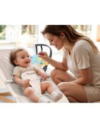 Nukido Balansoar pentru copii 2 in 1 cu jucarii bej