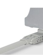 Nukido Bariera de protectie pentru copiipliabilacu husa detasabilacolturi rotunjitecadru rezistent 120x44x41 cm Gri