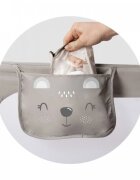 Nukido Bariera de protectie pentru pat 150 x 35 x 66 cm gri