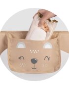 Nukido Bariera de protectie pentru pat 150x35 x42 cm Bej