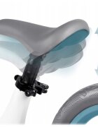 Nukido Bicicleta fara pedale pentru copii 87x39x54 cm roti EVA Light Flee Albastru-Alb