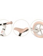 Nukido Bicicleta fara pedale pentru copii 87x39x54 cm roti EVA Light Flee Bej