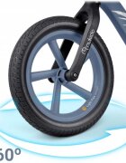 Nukido Bicicleta fara pedale pentru copii 87x39x54 cm roti EVA Light Flee Bleumarin
