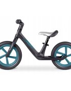 Nukido Bicicleta fara pedale pentru copii 87x39x54 cm roti EVA Light Flee Negru