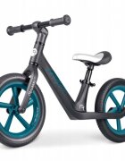 Nukido Bicicleta fara pedale pentru copii 87x39x54 cm roti EVA Light Flee Negru