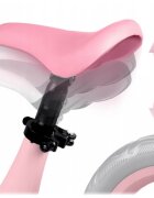 Nukido Bicicleta fara pedale pentru copii 87x39x54 cm roti EVA Light Flee Roz