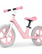 Nukido Bicicleta fara pedale pentru copii 87x39x54 cm roti EVA Light Flee Roz