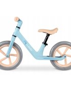 Nukido Bicicleta fara pedale pentru copii Light Flee Albastru 87x39x54 cmde la 2ani roti EVAsezut moale cu inaltime reglabila intre 35-41 cmcadru rezistentmanere cauciucate ergonomice cu opritori