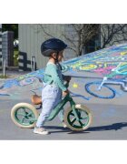 Nukido Bicicleta fara pedale pentru copii Light Flee Verde 87x39x54 cmde la 2ani roti EVAsezut moale cu inaltime reglabila intre 35-41 cmcadru rezistentmanere cauciucate ergonomice cu opritori