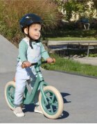 Nukido Bicicleta fara pedale pentru copii Light Flee Verde 87x39x54 cmde la 2ani roti EVAsezut moale cu inaltime reglabila intre 35-41 cmcadru rezistentmanere cauciucate ergonomice cu opritori