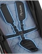 Nukido Carucior sport pentru copii Paseo Roz cu suspensii spatar reglabil pliere compacta potrivit pentru avion