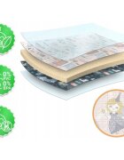 Nukido Covoras de joaca pentru copii 200x180x1 cm Castelul printesei Gripliabil din spuma XPE inodor cu doua fete
