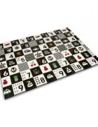 Nukido Covoras de joaca pentru copii cu doua fete Grey 200x150x1cm pliabilrealizat din spuma XPE inodorain cutie de carton ce se poate colora
