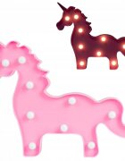 Nukido Lampa de veghe in forma de unicorn Roz