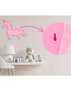 Nukido Lampa de veghe in forma de unicorn Roz