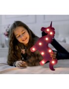 Nukido Lampa de veghe in forma de unicorn Roz
