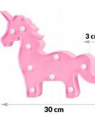 Nukido Lampa de veghe in forma de unicorn Roz