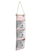 Nukido Organizator textil de agatat Ursulet Roz