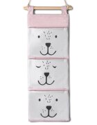 Nukido Organizator textil de agatat Ursulet Roz
