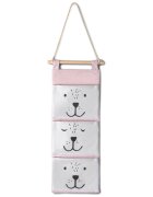 Nukido Organizator textil de agatat Ursulet Roz