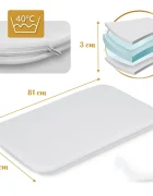 Nukido Patut co-sleeper Bej cu laterala culisantaroti cu franeinaltime reglabilamateriale respirabile curele de fixare la patul parinteluipozitie antirefluxsaltea inclusa