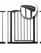 Nukido Poarta siguranta 75-115 cm 718300 Negru