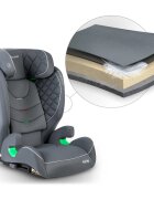 Nukido Scaun auto copii cu isofix I-SIZE 100-150 cm Louis Gritetiera reglabila in 12 pozitiihusa detasabilaindicatori instalare centuraprotectie la impact lateral si certificare ECE R129