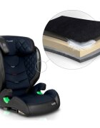 Nukido Scaun auto copii cu isofix I-SIZE 100-150 cm Louis NegruBleumarintetiera reglabila in 12 pozitiihusa detasabilaindicatori instalare centuraprotectie la impact lateral si certificare ECE R129