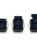 Nukido Scaun auto copii cu isofix I-SIZE 100-150 cm Louis NegruBleumarintetiera reglabila in 12 pozitiihusa detasabilaindicatori instalare centuraprotectie la impact lateral si certificare ECE R129