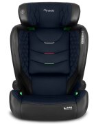 Nukido Scaun auto copii cu isofix I-SIZE 100-150 cm Louis NegruBleumarintetiera reglabila in 12 pozitiihusa detasabilaindicatori instalare centuraprotectie la impact lateral si certificare ECE R129