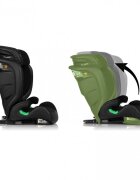 Nukido Scaun auto copii cu isofix I-SIZE 100-150 cm Louis Negrutetiera reglabila in 12 pozitiihusa detasabilaindicatori instalare centuraprotectie la impact lateral si certificare ECE R129