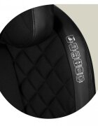 Nukido Scaun auto copii cu isofix I-SIZE 100-150 cm Louis Negrutetiera reglabila in 12 pozitiihusa detasabilaindicatori instalare centuraprotectie la impact lateral si certificare ECE R129
