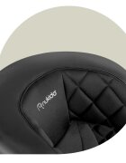 Nukido Scaun auto copii cu isofix I-SIZE 100-150 cm Louis Negrutetiera reglabila in 12 pozitiihusa detasabilaindicatori instalare centuraprotectie la impact lateral si certificare ECE R129