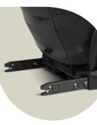 Nukido Scaun auto copii cu isofix I-SIZE 100-150 cm Louis Negrutetiera reglabila in 12 pozitiihusa detasabilaindicatori instalare centuraprotectie la impact lateral si certificare ECE R129