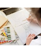 Nukido Scaun de masa multifunctional 3in1 cu utilizare versatilamasuta reglabila si detasabilahusa impermeabilacenturi de siguranta si suport picioare Tilo GriNegru