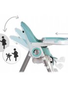 Nukido Scaun de masa multifunctional Belo albastru deschis
