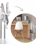 Nukido Scaun de masa multifunctional Belo mov