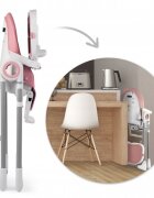 Nukido Scaun de masa multifunctional Belo roz