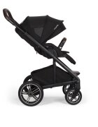 NUNA Carucior pentru copii Mixx Next Caviar cu suspensii suport reglabil pentru picioare sezut reversibil si accesorii incluse