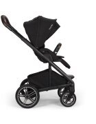 NUNA Carucior pentru copii Mixx Next Caviar cu suspensii suport reglabil pentru picioare sezut reversibil si accesorii incluse