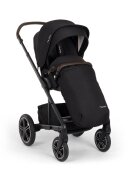 NUNA Carucior pentru copii Mixx Next Caviar cu suspensii suport reglabil pentru picioare sezut reversibil si accesorii incluse