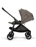 NUNA Carucior pentru copii SWIV Granite cu roti pivotante 360 spatar si maner parental reglabile bara detasabila husa de ploaie suport pentru pahar si geanta de transport