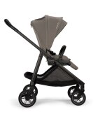 NUNA Carucior pentru copii SWIV Granite cu roti pivotante 360 spatar si maner parental reglabile bara detasabila husa de ploaie suport pentru pahar si geanta de transport