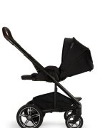 NUNA Carucior pentru copii x BMW MIXX next Negru Element cu sezut reversibil pliere compacta spatar reglabil suspensii maner parental reglabil husa de ploaie husa picioare