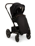 NUNA Carucior pentru copii x BMW MIXX next Negru Element cu sezut reversibil pliere compacta spatar reglabil suspensii maner parental reglabil husa de ploaie husa picioare