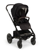 NUNA Carucior pentru copii x BMW MIXX next Negru Element cu sezut reversibil pliere compacta spatar reglabil suspensii maner parental reglabil husa de ploaie husa picioare