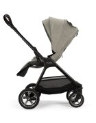 NUNA Carucior pentru copii x BMW TRIV next Gri Graphene ultracompact spatar reglabil sezut reversibil suspensii maner parental si suport pentru picioare reglabile husa de ploaie
